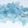 1 lb Aquamarine tumbled chips 6-8mm                                                                                     