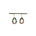 Kantha Beaded Teardrop Earrings - WorldFinds