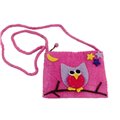 Felt Owl Purse - Global Groove (P)