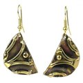 Handmade Brass Arches Earrings - Brass Images (E)