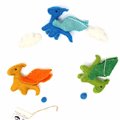 Felt Dragon Garland - Primary Colors - Global Groove