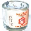 Sacral chakra soy votive candle                                                                                         