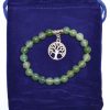 8mm Green Aventurine & Tree of Life bracelet                                                                            