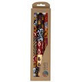 Set of Three Boxed Tall Hand-Painted Candles - Uzima Design - Nobunto