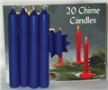 1/2" Dark Blue Chime Candle 20 pack                                                                                     