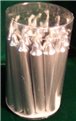 1/2" Silver Chime Candle 20 pack                                                                                        