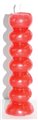 Red Seven knob candles                                                                                                  