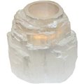White Tower Selenite tealight candle holder                                                                             