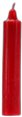 9" Red pillar candle                                                                                                    