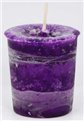 Healing Herbal votive - purple                                                                                          