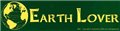 Earth Lover bumper sticker                                                                                              