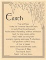 Earth Evocation poster                                                                                                  