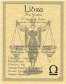 Libra zodiac poster                                                                                                     