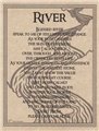 River Prayer poster                                                                                                     