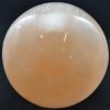 2 " - 3" Orange Selenite gazing ball                                                                                    