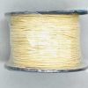 Cream Waxed Cotton cord 1mm 100 yds                                                                                     