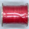Red Waxed Cotton cord 1mm 100 yds                                                                                       