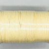 Cream Waxed Cotton cord 2mm 100 yds                                                                                     
