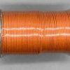 Orange Waxed Cotton cord 2mm 100 yds                                                                                    