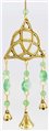Brass Triquetra wind chime                                                                                              