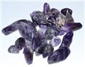 1 lb Amethyst, Chevron tumbled chips                                                                                    