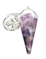 6-sided Amethyst pendulum                                                                                               