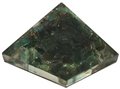 25-30mm Orgone Green Aventurine pyramid                                                                                 