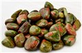 1 lb Unakite tumbled stones                                                                                             
