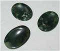 Moss Agate worry stone                                                                                                  