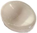 Selenite worry stone                                                                                                    