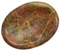 Unakite worry stone                                                                                                     