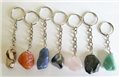 Various Tumbled Stones keychain                                                                                         