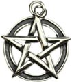 Pentacle pendant sterling                                                                                               