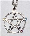 1" Wiccan Elemental Pentagram                                                                                           