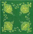 Green Man  altar cloth or scarve 36" x 36"                                                                              