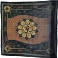 36" x 36" Om Lotus altar cloth                                                                                          