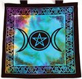 Triple Moon Pentagram Tote Bag                                                                                          