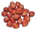 Red Jasper rune set                                                                                                     