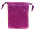 Purple Velveteen Bag                                                                                                    