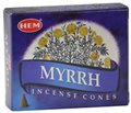 Myrrh HEM cone 10 cones                                                                                                 